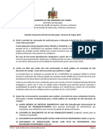 Dúvidas Frequentes Reserva de Vagas 2024