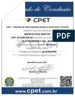 Eletricidade I - SG - ELE - Certificado de Conclusão