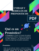 Unidad 5 PRONOSTICOS