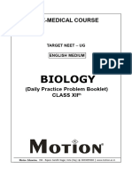 Biology XII Class DPP Booklet Eng