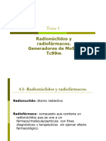 Tema 4. Radiofarmacos y Generdores