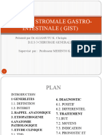 26.tumeur Stromale Gastro-Intestinaale (Gist)