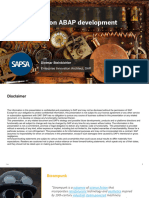 Steampunk Next Generation Abap Development - 2022 11 07