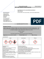 Leoch MSDS SDS Wet Charged Batteries English