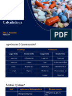 Drug Calculation