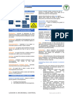 Microbiology and Parasitology Lesson 4 - Microbial Control