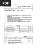 Course Objectives