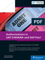 Authorizations in S4 HANA and Fiori