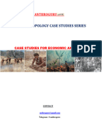 Case Studies For Economic Anthropology