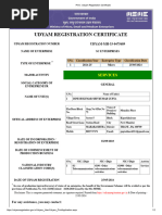 Print - Udyam Registration Certificate