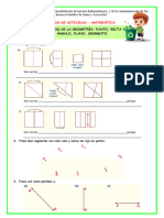 Ficha-Lun-Mat-Elementos de La Geometría Punto, Recta y Ángulo, Plano, Segmento - Jezabel Camargo-Único Contacto-978387435