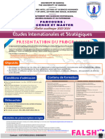 Licence Et Master - Études Internationales Et Stratégiques