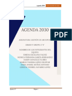 Agenda 2030 Trabajo