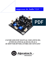 Manual Da Placa de Compressor de Áudio - V2.0