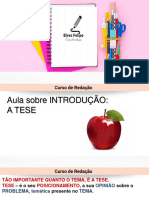 INTRODUÇÃO - A Tese