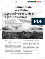 Gerenciamento de Resíduos Sólidos Agrossilvopastoris e Agroindustriais