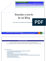 Instructivo para Crear Un Blog