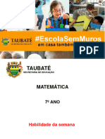 7 Ano MATEMüTICA Ativ. 07 OperaºÁes Com N Meros Inteiros