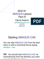 Ae4131 Abaqus Lecture 4