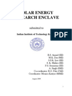 Solar Energy Proposal From IIT Kanpur