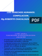 Comp - Los Derechos Humanos - Roberto Chacaliaza Muñante.