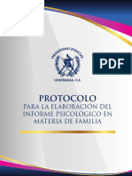 Protocolo Familia Psicologia