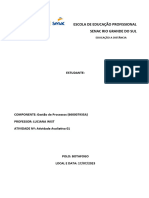 Atividade 01 - Gestão de Processos (660007935A)