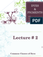 Dyes & Pigments Lecture 2