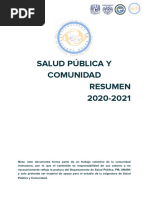 Apoyo Didáctico Salud Pública y Comunidad Por Instructores (Segundo Departamental)