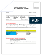 Evaluación Ciencias Naturales 07-10-2021