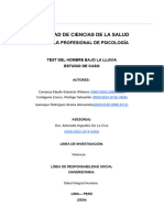 Informe de Caso - Test de Persona Bajo La Lluvia