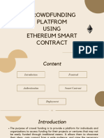 Seminar Crowd Funding Platform Using Meta-Mass API