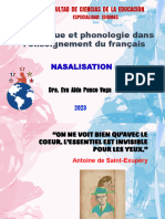 Leçon N°3 - Nasalisation