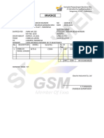 GSM 1-INVOICE IMPORTIR Kobelco SK75-8