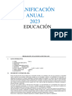 VI CICLO - PLANIFICACION ANUAL 2023 - ESQUEMA (1) 2023 Yon