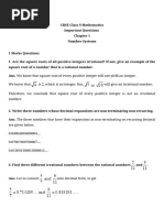 Chapter 1 - Number Systems