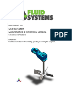 Agitator IOM Manual - 575-600VAC3PH60HZ