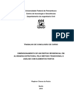 Dimencionamento de Um Edificio Residencial em Alvenaria Estrutural Pelo Metodo Tradicional e Analise Com Elementos Finitos