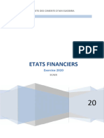 Etats Financiers 2020