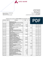 Axis Bank Statement 2024