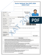 Admit Card