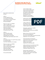 João Viu/ Irei Eu Pra Linda Cidade/ Canta, Meu Povo Te Alegra/ A Ditosa Cidade/ Desapareceu Um Povo/ A Ditosa Cidade (Pot-Pourri)