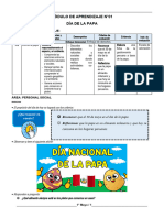 1° Grado - Modulo Día de La Papa - Dia 30 de Mayo