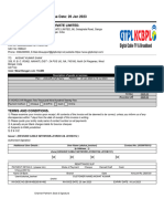 Tax Invoice No: SB19-WB230161492 - Issue Date: 20 Jan 2023 GTPL KCBPL Broadband Private Limited