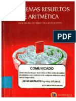 PDF Problemas Resueltos de Aritmetica Lumbreras Compress