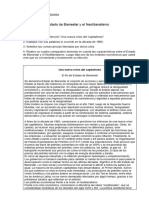 TP Estado Benefactor y Estado Neoliberal