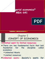 CH 1 - Concept of Economics