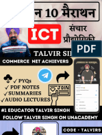 10 Days Marathon - Ict by Talvir Singh