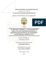 Universidad Nacional de Huancavelica: Facultad de Ciencias Empresariales