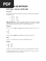 Algebra de Matrizes